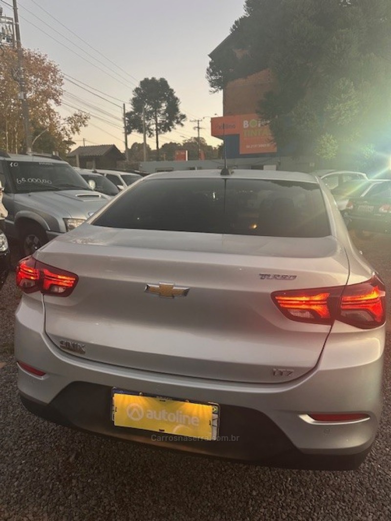 ONIX 1.0	LTZ PLUS 12V TURBO FLEX 4P AUTOMÁTICO - 2022 - CANELA