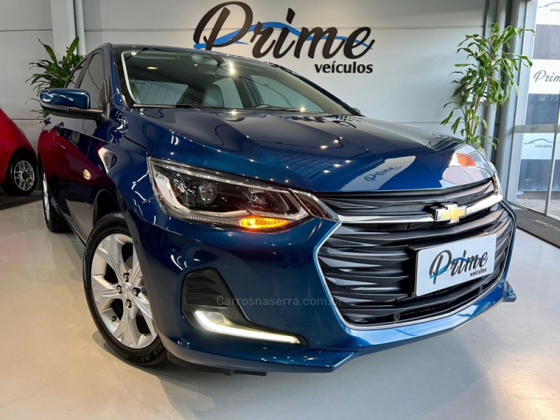 ONIX 1.0	PREMIER PLUS 12V TURBO FLEX 4P AUTOMÁTICO - 2020 - ESTâNCIA VELHA