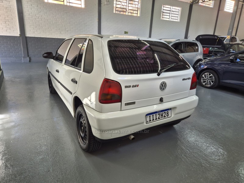 GOL 1.6 MI CL 8V GASOLINA 4P MANUAL - 1999 - GARIBALDI