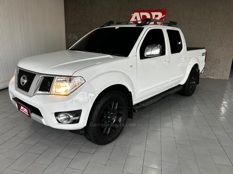 frontier 2.5 sl 4x4 cd turbo eletronic diesel 4p automatico 2014 caxias do sul