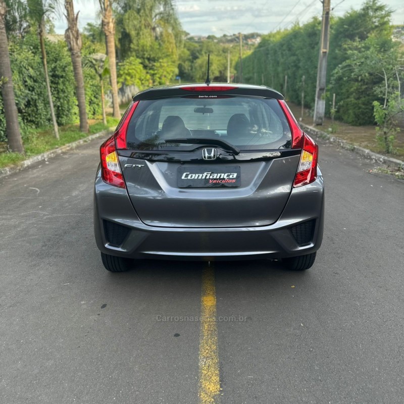 FIT 1.5 EXL 16V FLEX 4P AUTOMÁTICO - 2015 - CAMPO BOM