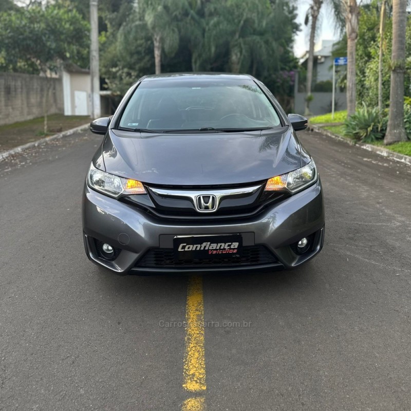 FIT 1.5 EXL 16V FLEX 4P AUTOMÁTICO - 2015 - CAMPO BOM