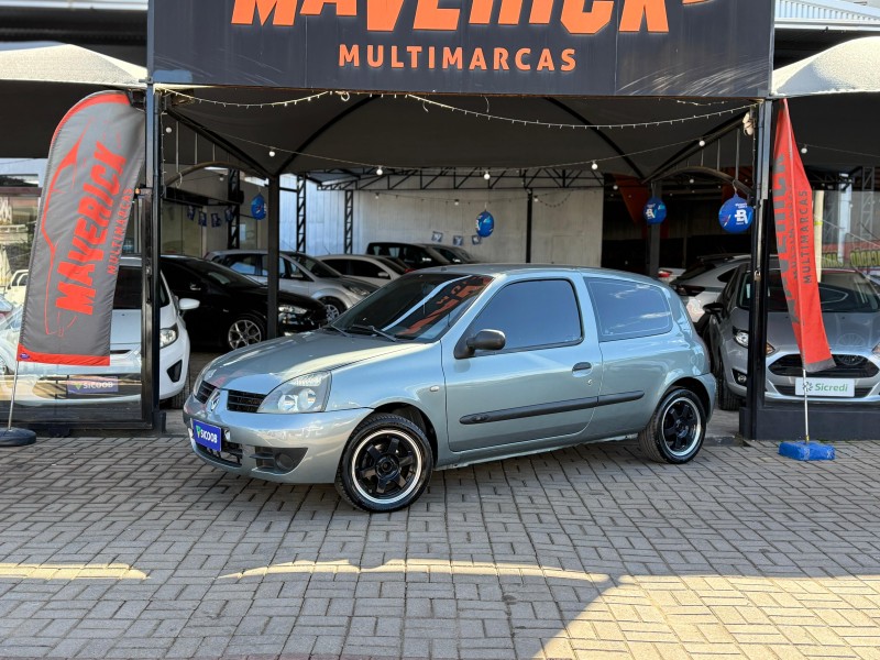 CLIO 1.0 AUTHENTIQUE 8V GASOLINA 2P MANUAL - 2008 - LAGOA VERMELHA