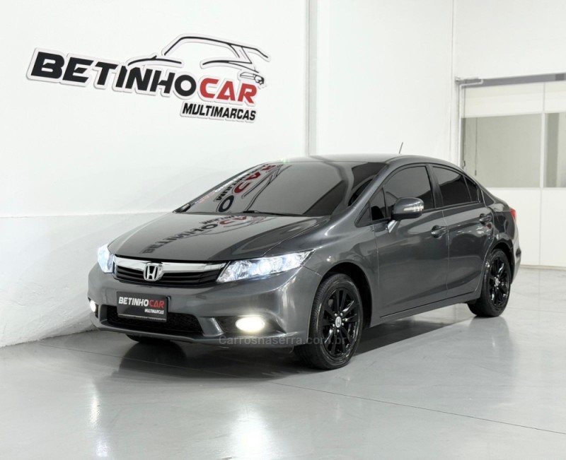 CIVIC 1.7 LXL 16V GASOLINA 4P AUTOMÁTICO - 2012 - ESTâNCIA VELHA