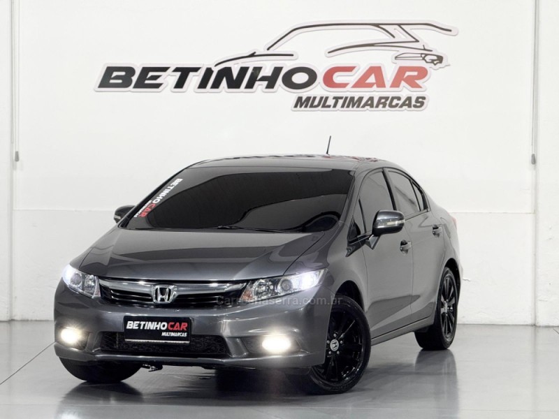 CIVIC 1.7 LXL 16V GASOLINA 4P AUTOMÁTICO - 2012 - ESTâNCIA VELHA