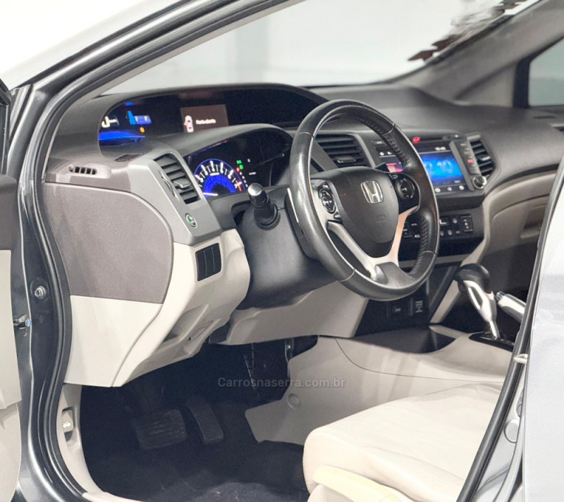 CIVIC 1.7 LXL 16V GASOLINA 4P AUTOMÁTICO - 2012 - ESTâNCIA VELHA