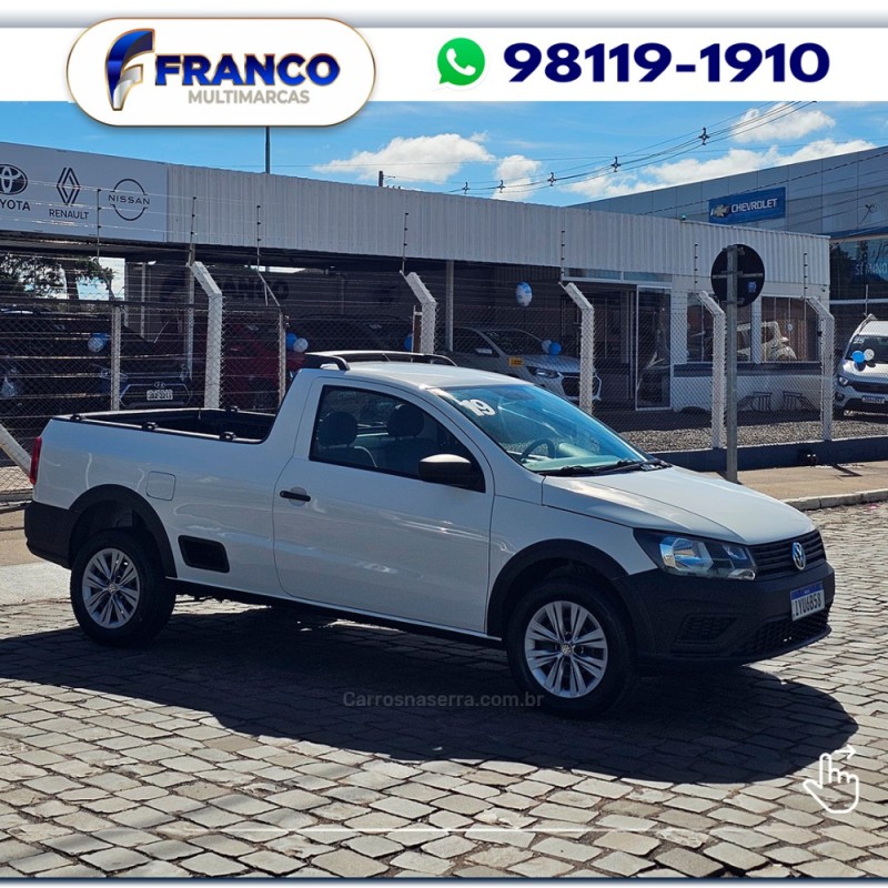 SAVEIRO 1.6 MSI ROBUST CS 8V FLEX 2P MANUAL - 2019 - VACARIA
