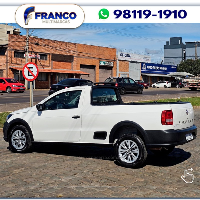 SAVEIRO 1.6 MSI ROBUST CS 8V FLEX 2P MANUAL - 2019 - VACARIA