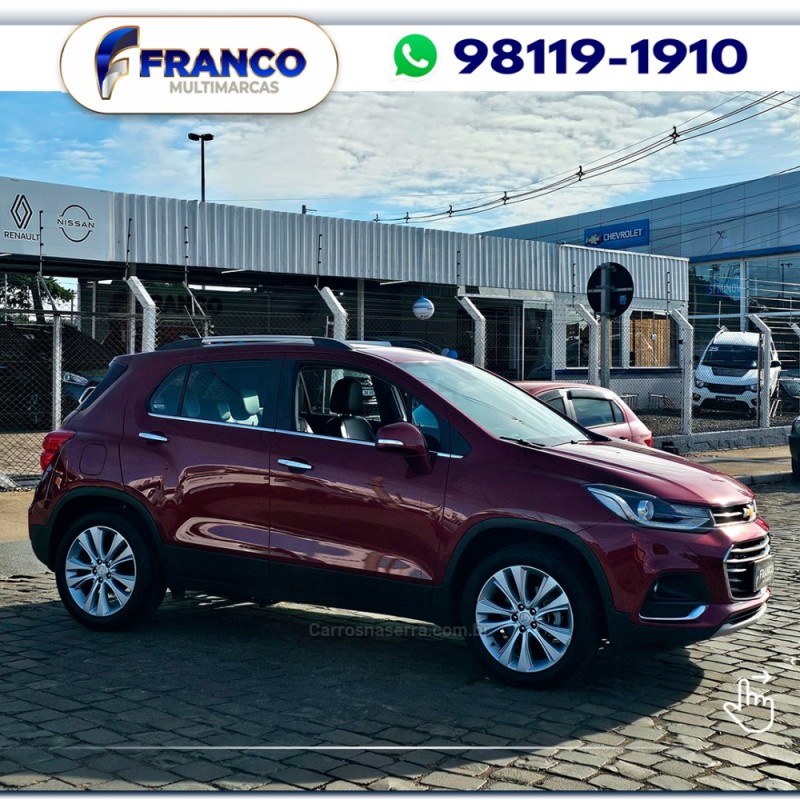 TRACKER 1.4 16V PREMIER TURBO FLEX 4P AUTOMÁTICO - 2018 - VACARIA