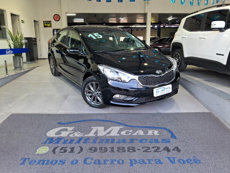 cerato 1.6 sx3 16v gasolina 4p automatico 2015 sao sebastiao do cai