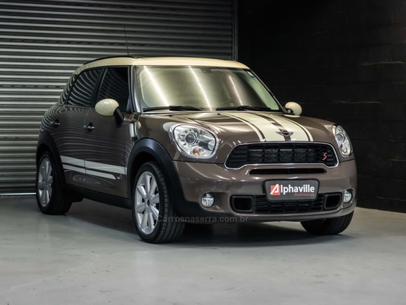 COOPER 1.6 S CYMAN ALL4 16V TURBO GASOLINA 4P AUTOMÁTICO - 2011 - CAXIAS DO SUL