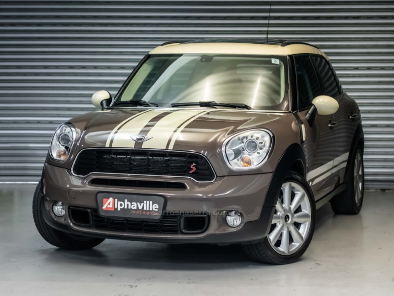 COOPER 1.6 S CYMAN ALL4 16V TURBO GASOLINA 4P AUTOMÁTICO - 2011 - CAXIAS DO SUL
