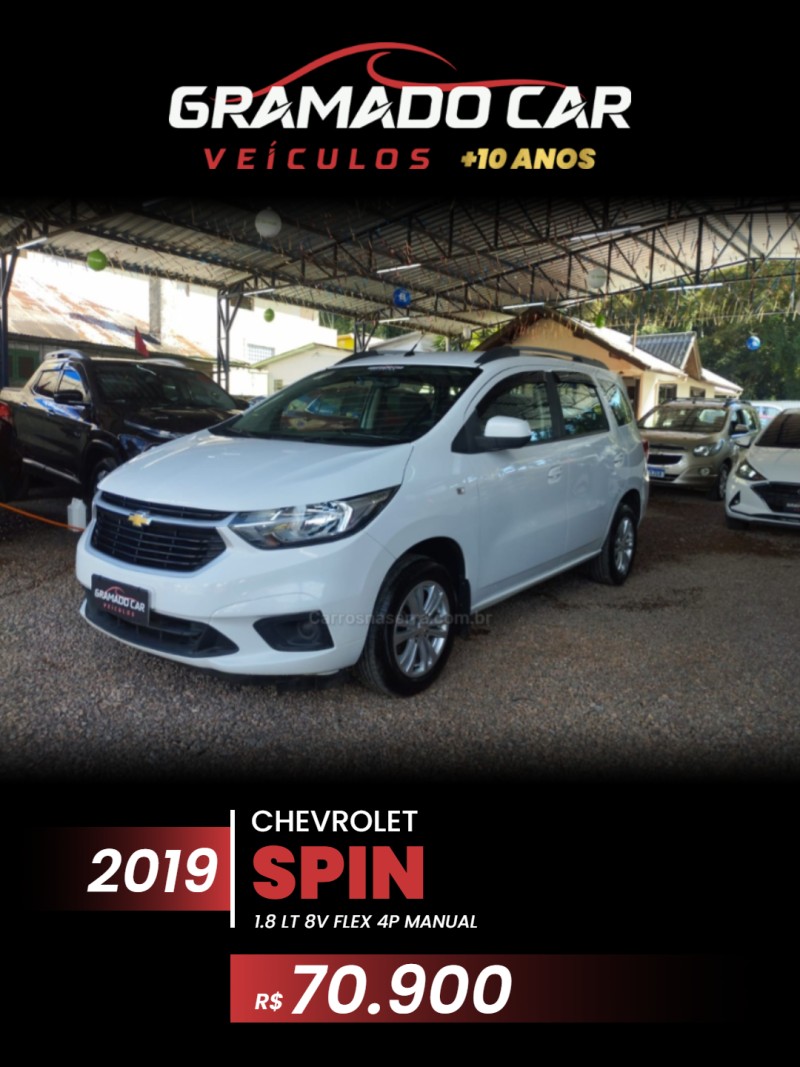 SPIN 1.8 LT 8V FLEX 4P MANUAL - 2019 - CANELA