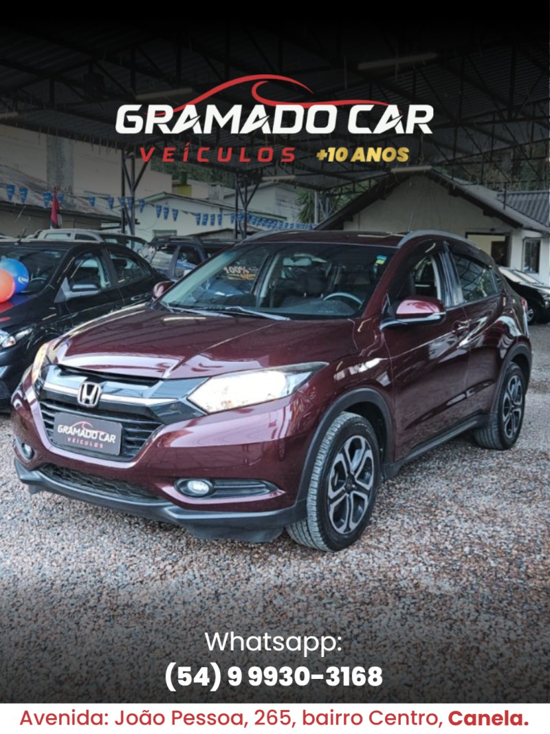 HR-V 1.8 16V FLEX EXL 4P AUTOMÁTICO - 2016 - CANELA