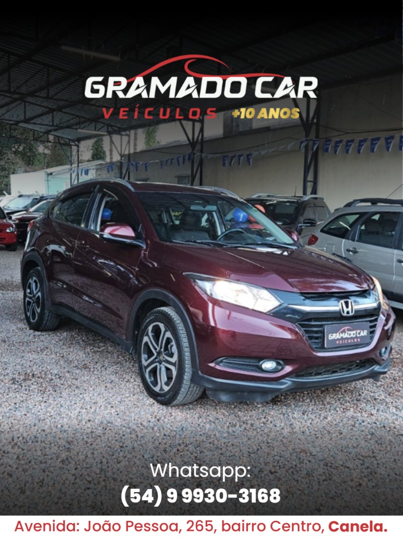 HR-V 1.8 16V FLEX EXL 4P AUTOMÁTICO - 2016 - CANELA