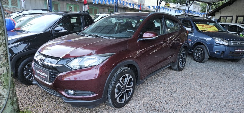 hr v 1.8 16v flex exl 4p automatico 2016 canela