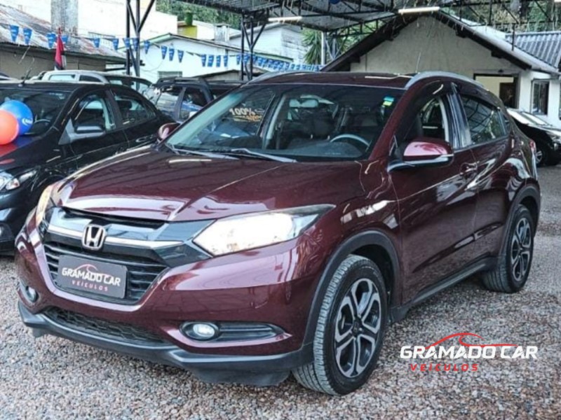 hr v 1.8 16v flex exl 4p automatico 2016 canela