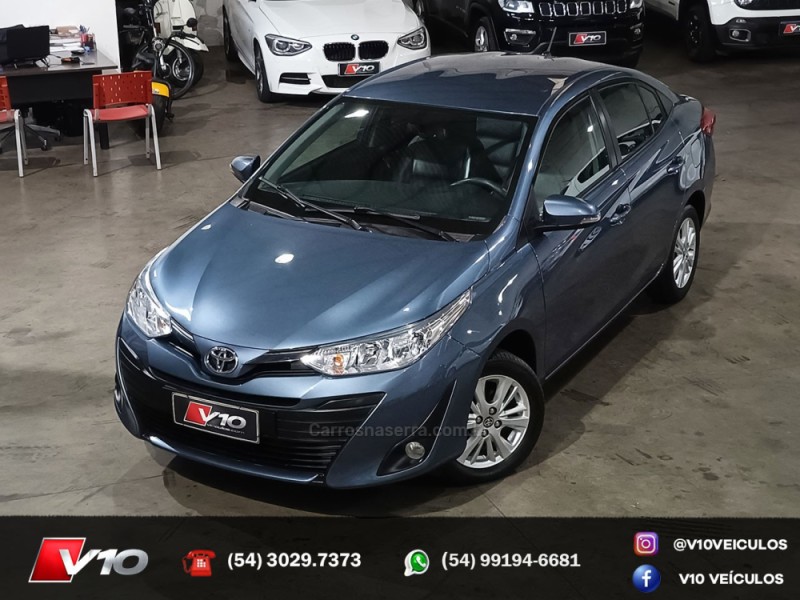 YARIS 1.5 XL SEDAN 16V FLEX 4P AUTOMÁTICO - 2019 - CAXIAS DO SUL