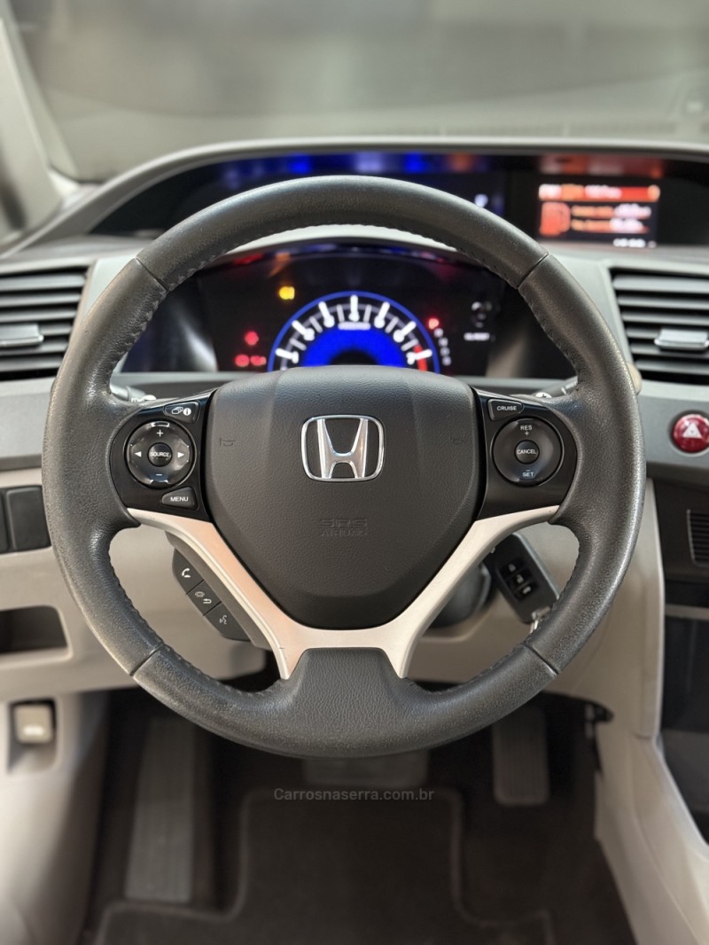 CIVIC 2.0 LXR 16V FLEX 4P AUTOMÁTICO - 2014 - FARROUPILHA