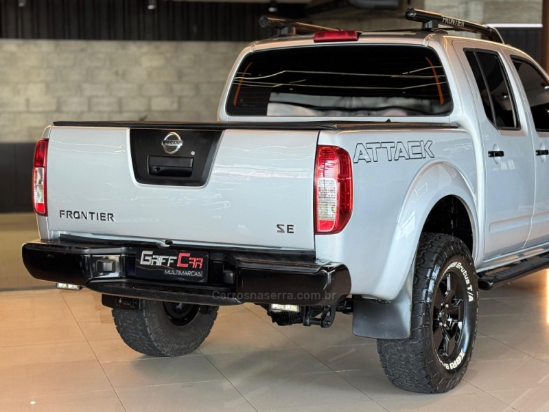 FRONTIER 2.5 SE ATTACK 4X4 CD TURBO ELETRONIC DIESEL 4P MANUAL - 2012 - DOIS IRMãOS
