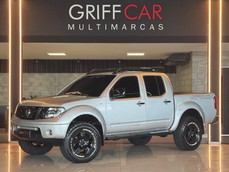 frontier 2.5 se attack 4x4 cd turbo eletronic diesel 4p manual 2012 dois irmaos