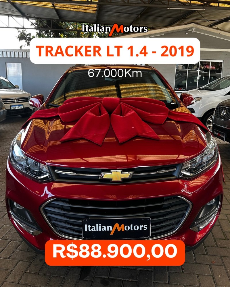 TRACKER 1.4 16V TURBO FLEX LT AUTOMÁTICO - 2019 - CAXIAS DO SUL