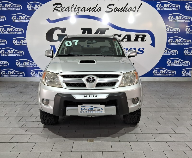HILUX 3.0 SRV 4X4 CD 16V TURBO INTERCOOLER DIESEL 4P AUTOMÁTICO - 2007 - SãO SEBASTIãO DO CAí