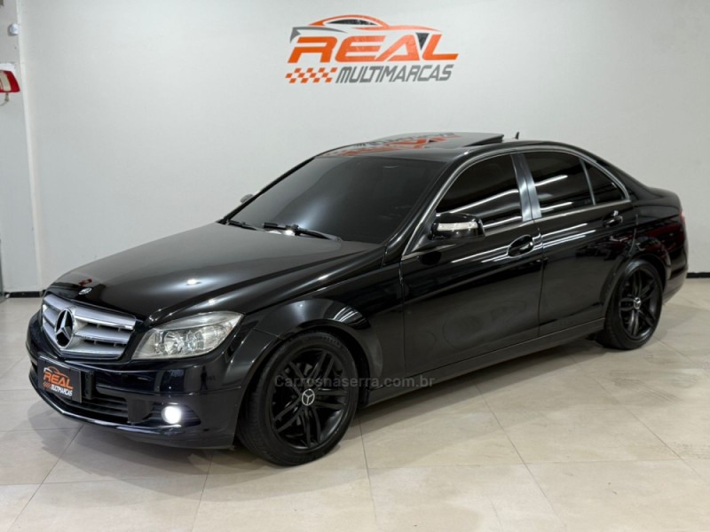 c 200 k 1.8 avantgarde kompressor gasolina 4p automatico 2008 caxias do sul