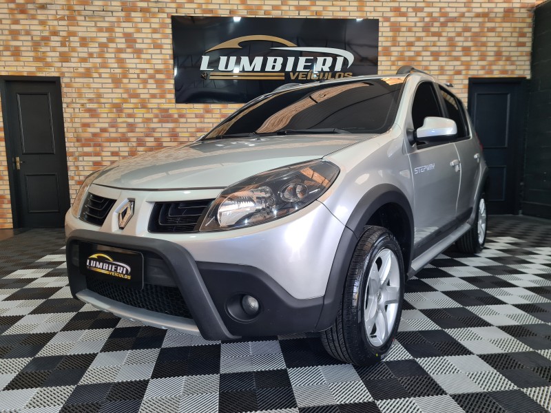 SANDERO 1.6 STEPWAY 16V FLEX 4P MANUAL - 2009 - FARROUPILHA