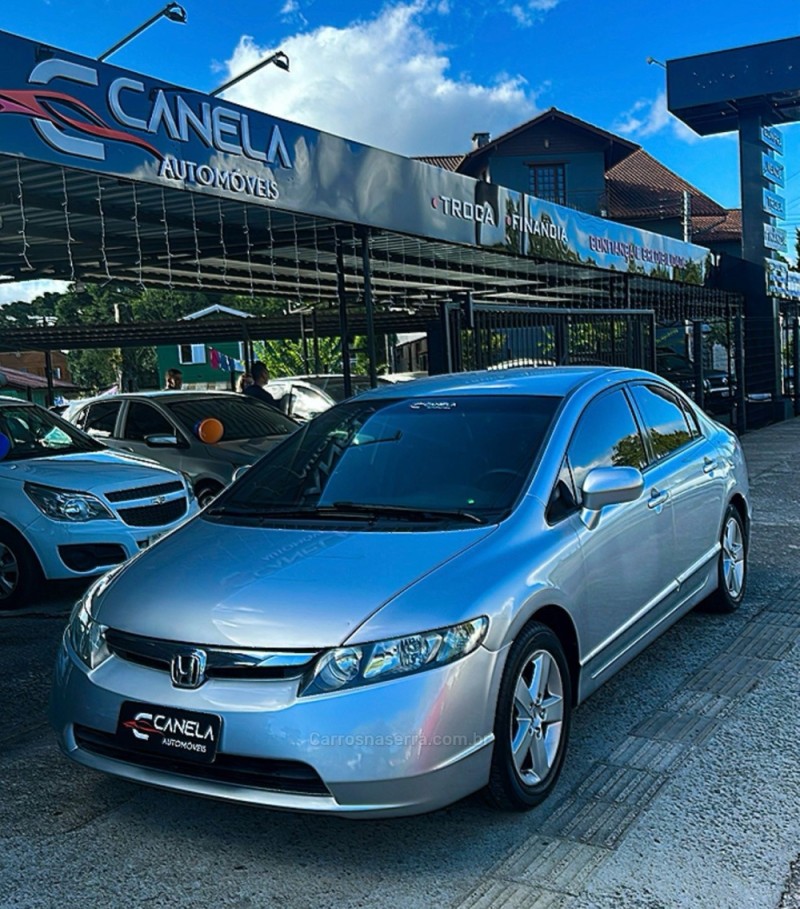 CIVIC 1.8 LXS 16V FLEX 4P AUTOMÁTICO - 2008 - CANELA