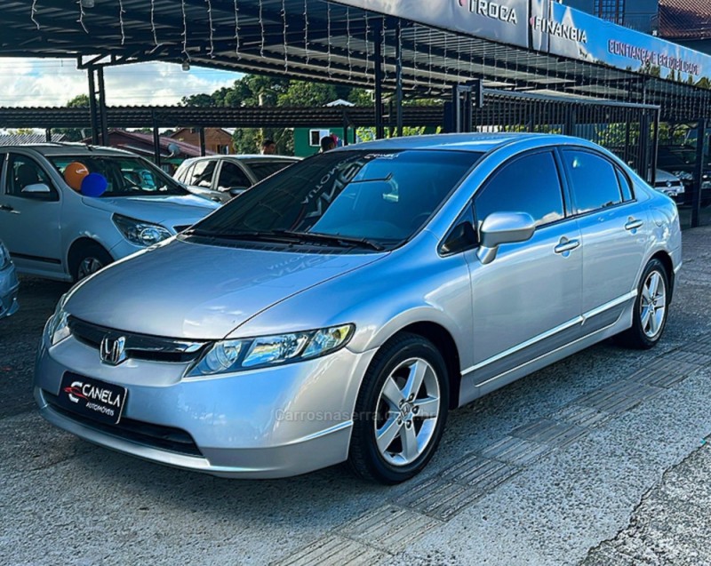CIVIC 1.8 LXS 16V FLEX 4P AUTOMÁTICO - 2008 - CANELA