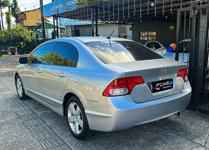 CIVIC 1.8 LXS 16V FLEX 4P AUTOMÁTICO - 2008 - CANELA