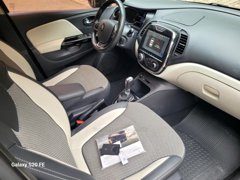 CAPTUR 1.6 16V FLEX INTENSE AUTOMÁTICO - 2018 - NOVA PRATA