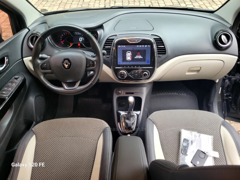 CAPTUR 1.6 16V FLEX INTENSE AUTOMÁTICO - 2018 - NOVA PRATA