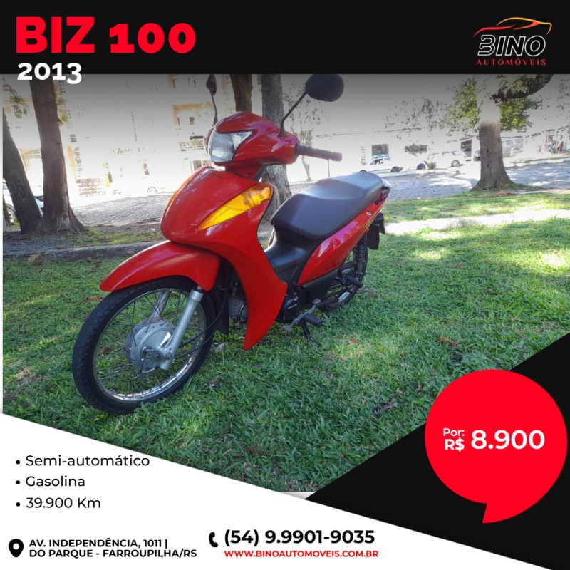 biz 100 es 2013 farroupilha