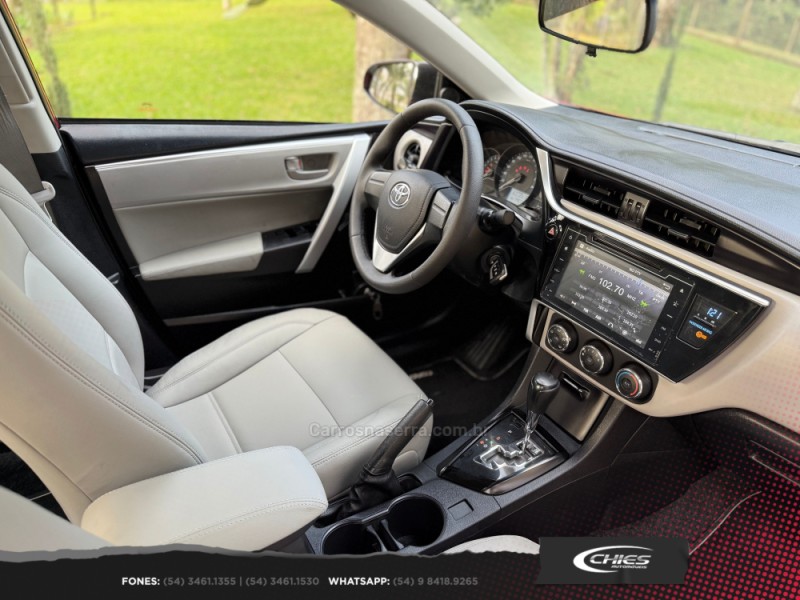 COROLLA 1.8 GLI UPPER 16V FLEX 4P AUTOMÁTICO - 2018 - CARLOS BARBOSA