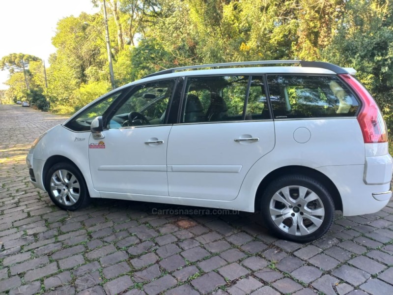 GRAND C4 2.0 I PICASSO EXCLUSIVE 16V GASOLINA 4P AUTOMÁTICO - 2013 - NOVA PRATA