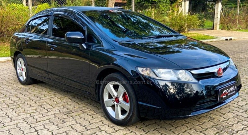 CIVIC 1.8 LXS 16V FLEX 4P AUTOMÁTICO - 2007 - CANELA