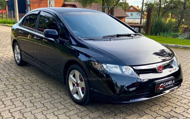 CIVIC 1.8 LXS 16V FLEX 4P AUTOMÁTICO - 2007 - CANELA