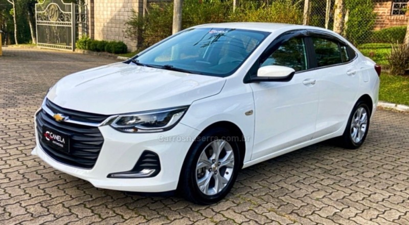 ONIX 1.0	PREMIER PLUS 12V TURBO FLEX 4P AUTOMÁTICO - 2021 - CANELA