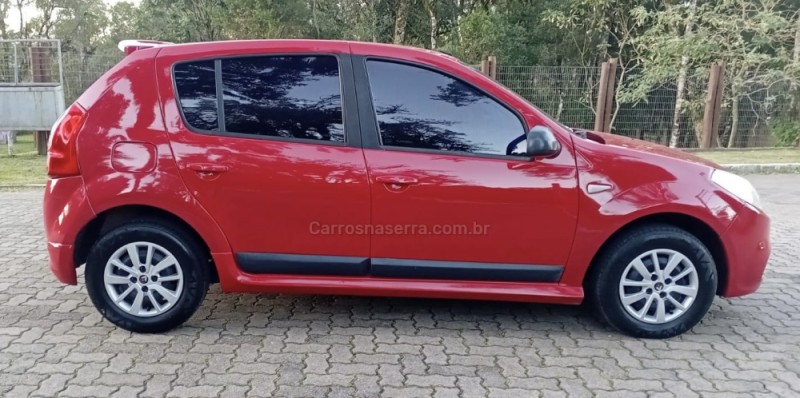 SANDERO 1.6 PRIVILÉGE 16V FLEX 4P AUTOMÁTICO - 2012 - CANELA