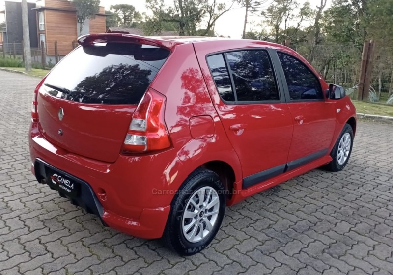 SANDERO 1.6 PRIVILÉGE 16V FLEX 4P AUTOMÁTICO - 2012 - CANELA