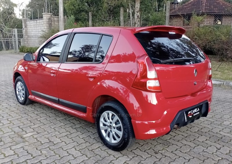 SANDERO 1.6 PRIVILÉGE 16V FLEX 4P AUTOMÁTICO - 2012 - CANELA
