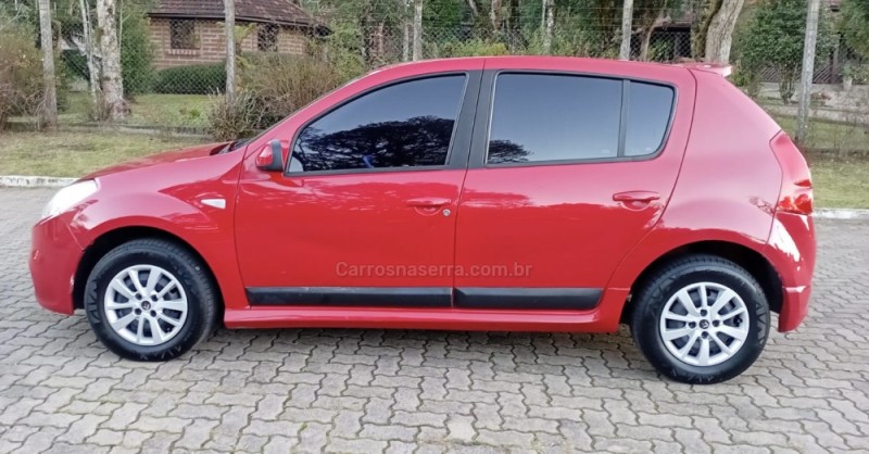 SANDERO 1.6 PRIVILÉGE 16V FLEX 4P AUTOMÁTICO - 2012 - CANELA