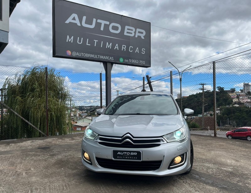 C4 LOUNGE 1.6 EXCLUSIVE 16V TURBO FLEX 4P AUTOMÁTICO - 2015 - CAXIAS DO SUL