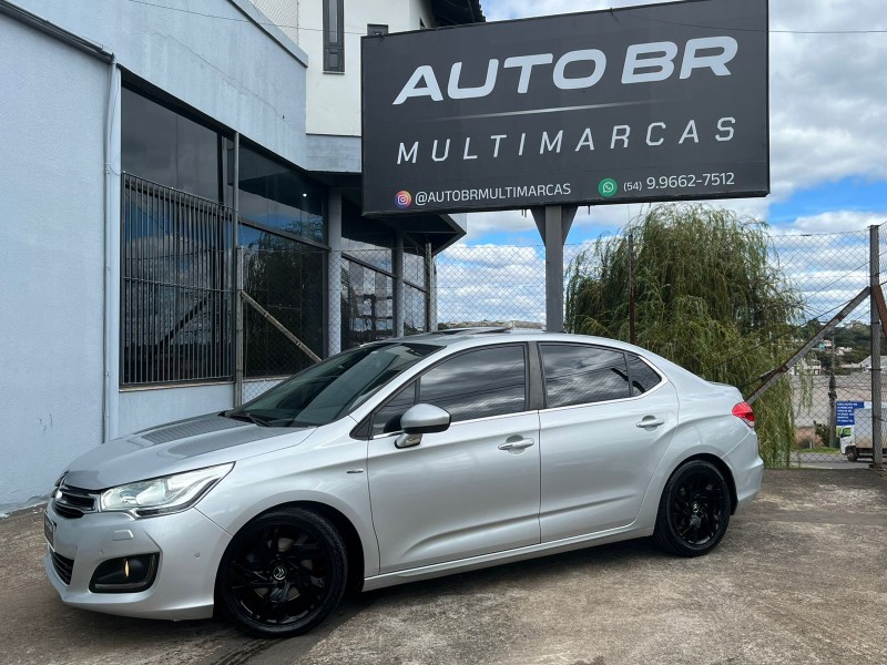 C4 LOUNGE 1.6 EXCLUSIVE 16V TURBO FLEX 4P AUTOMÁTICO - 2015 - CAXIAS DO SUL