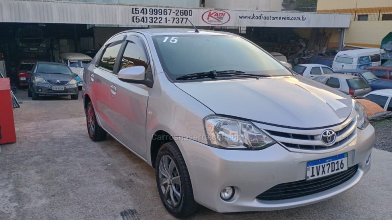 ETIOS 1.5 X SEDAN 16V FLEX 4P MANUAL - 2015 - CAXIAS DO SUL
