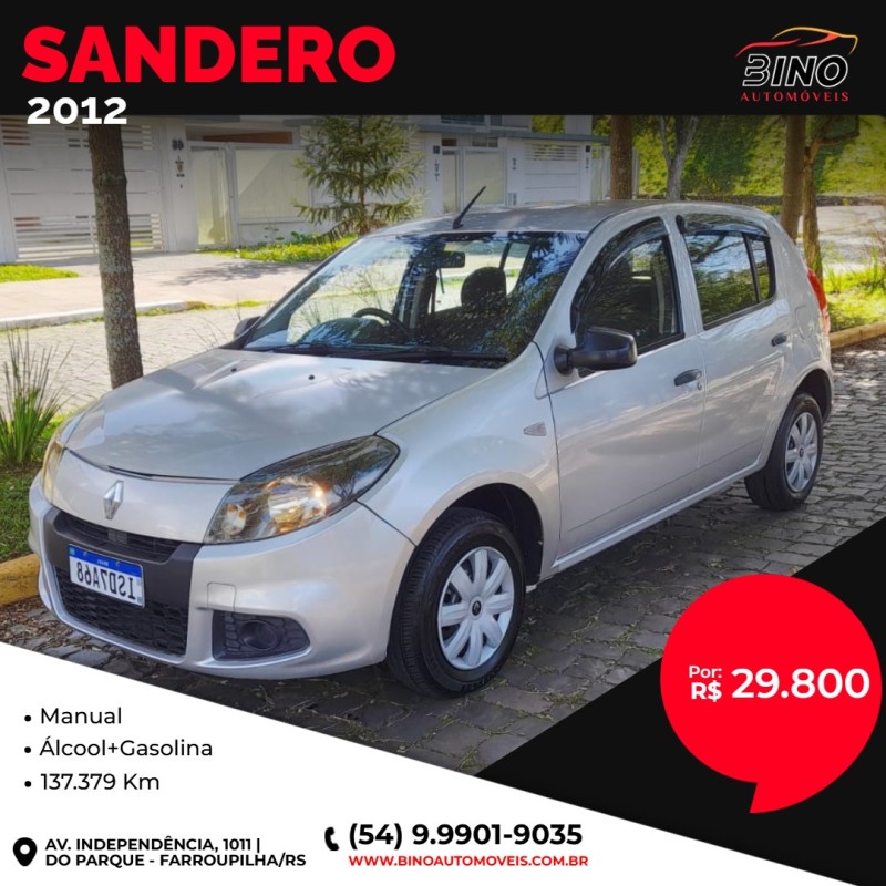 SANDERO 1.0 AUTHENTIQUE 16V FLEX 4P MANUAL
