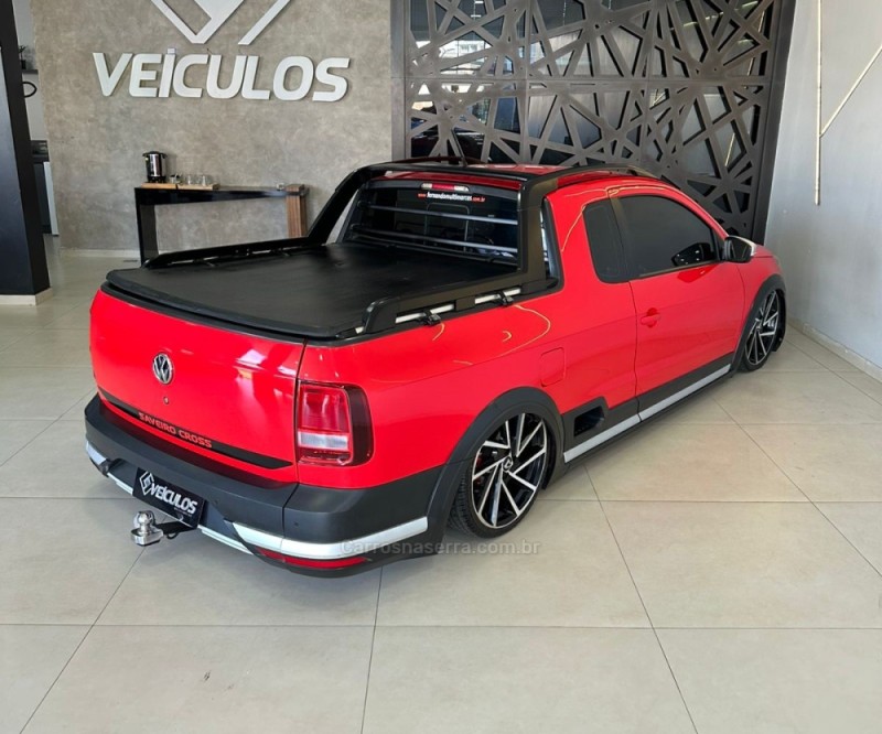 SAVEIRO 1.6 CROSS CE 8V FLEX 2P MANUAL - 2017 - ENCANTADO