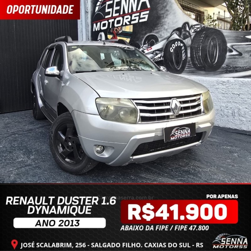 duster 1.6 dynamique 4x2 16v flex 4p manual 2013 caxias do sul